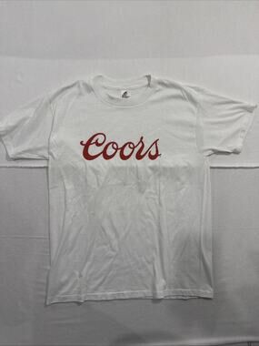 Vintage Winners Circle Coors White Beer T Shirt Xl